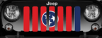 Tennessee State Flag Grille Insert