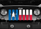 Texas State Flag Grille Insert