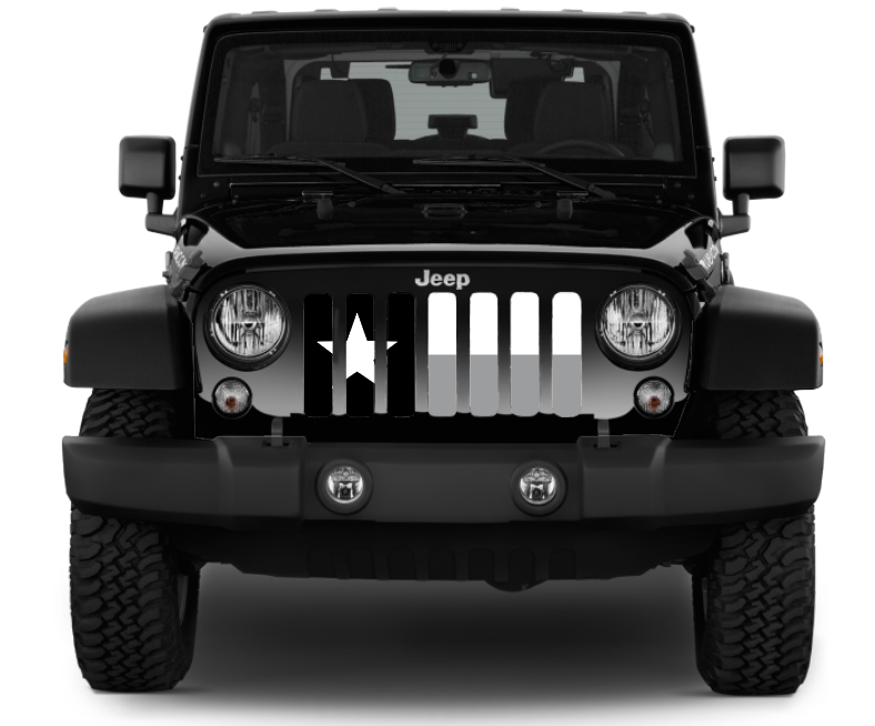 Texas Tactical State Flag Jeep Grille Insert