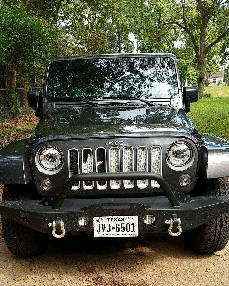 Texas Tactical State Flag Jeep Grille Insert