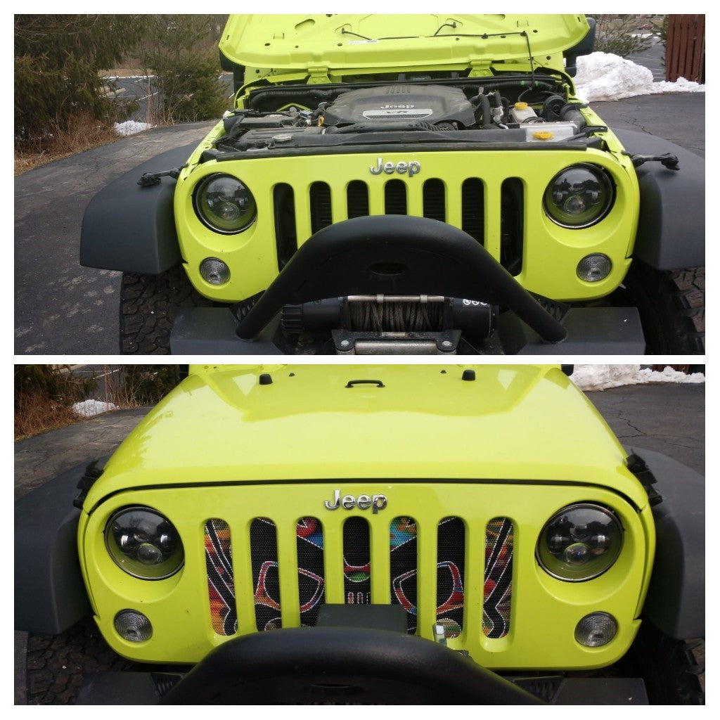 Tiki Bob Jeep Grille Insert
