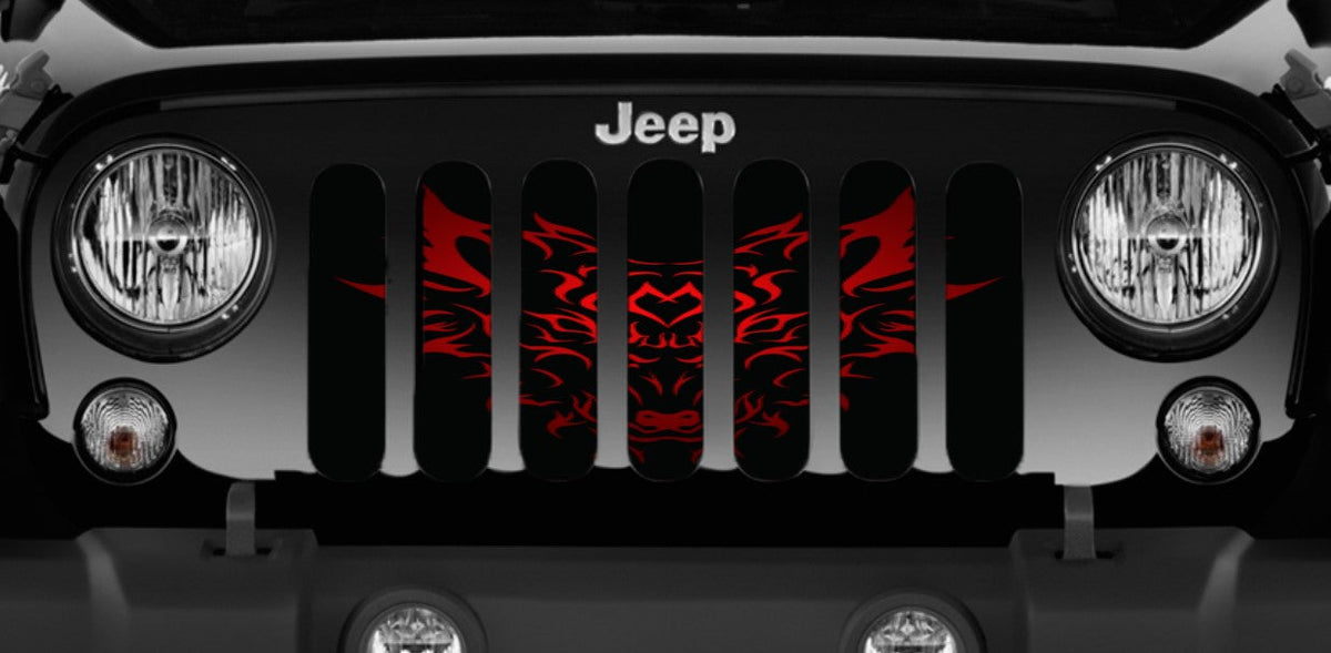 Tribal Beast Grille Insert