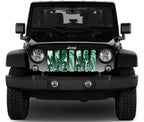 Tropical Leaves Grille Insert