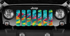Tropical Tie Dye Grille Insert