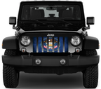 Utah Grunge State Flag Grille Insert