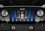 Utah Grunge State Flag Grille Insert