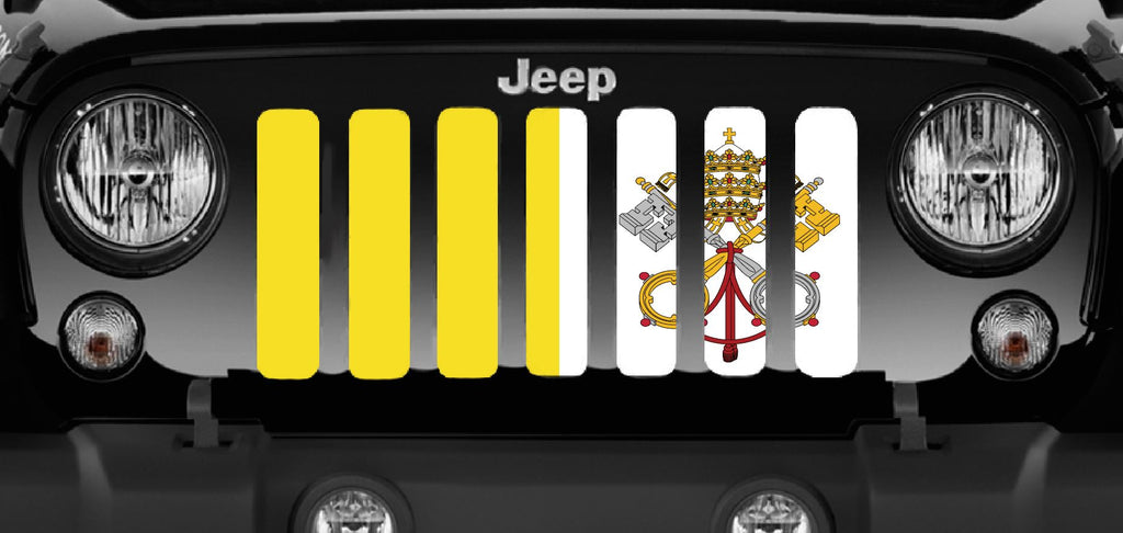 Vatican City Flag Grille Insert