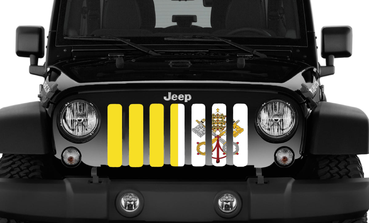 Vatican City Flag Grille Insert