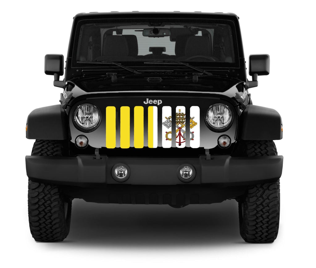 Vatican City Flag Grille Insert