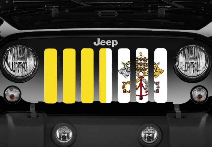 Vatican City Flag Grille Insert