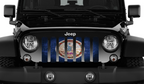 Virginia Grunge State Flag Grille Insert