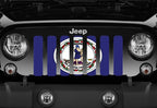 Virginia State Flag Grille Insert