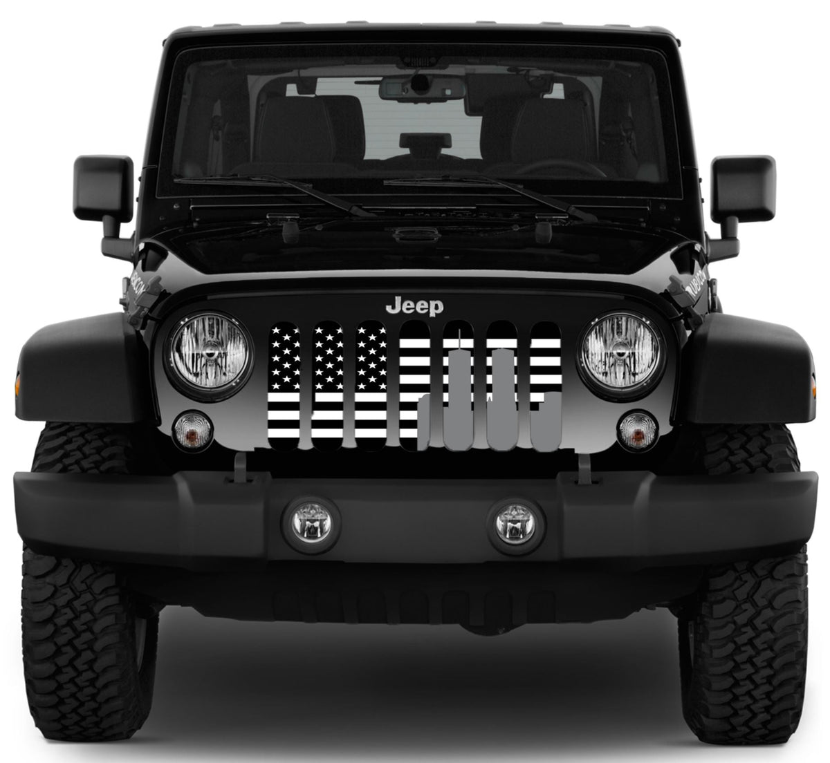World Trade Center Black and White Tribute Grille Insert
