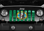 Washington Grunge State Flag Grille Insert