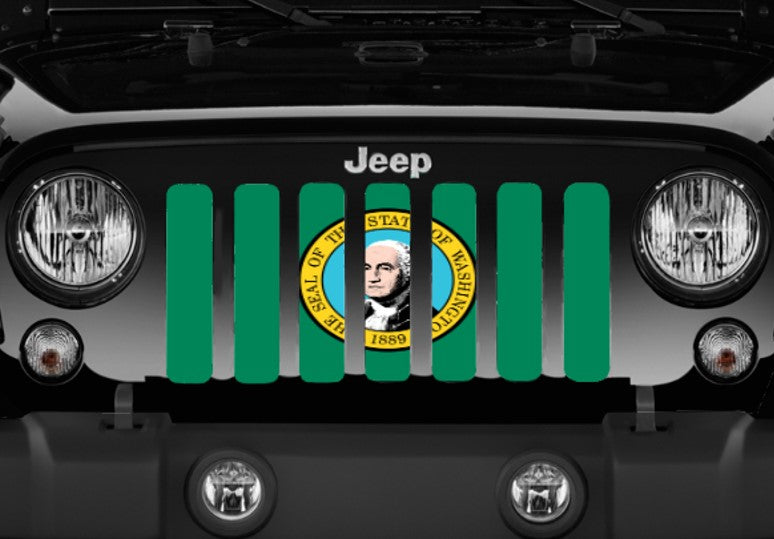 Washington State Flag Grille Insert