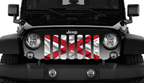 Waving Alabama State Flag Grille Insert
