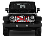 Waving Alabama State Flag Grille Insert