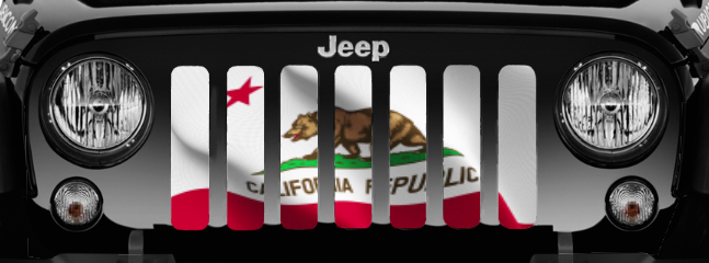 Waving California Grille Insert