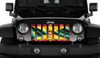 Waving Grenada Flag Grille Insert