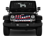 Waving Hawaii State Flag Grille Insert
