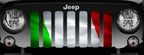 Waving Italian Flag Grille Insert