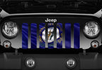 Waving Kentucky State Flag Grille Insert