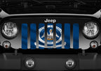Waving Louisiana State Flag Grille Insert