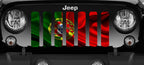 Waving Portugal Flag Grille Insert