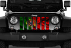 Waving Portugal Flag Grille Insert