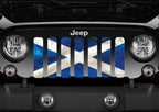 Waving Scotland Flag Grille Insert