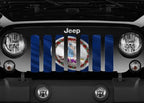 Waving Virginia State Flag Grille Insert