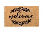 Welcome Floral Sway Welcome Mat