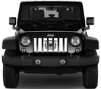 West Virginia Tactical State Flag Grille Insert