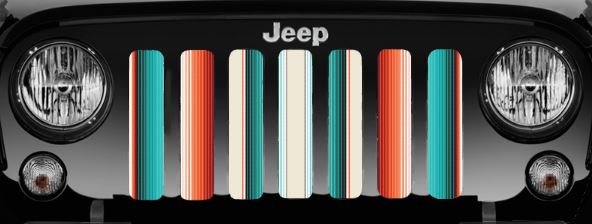 Southwestern Serape Grille Insert
