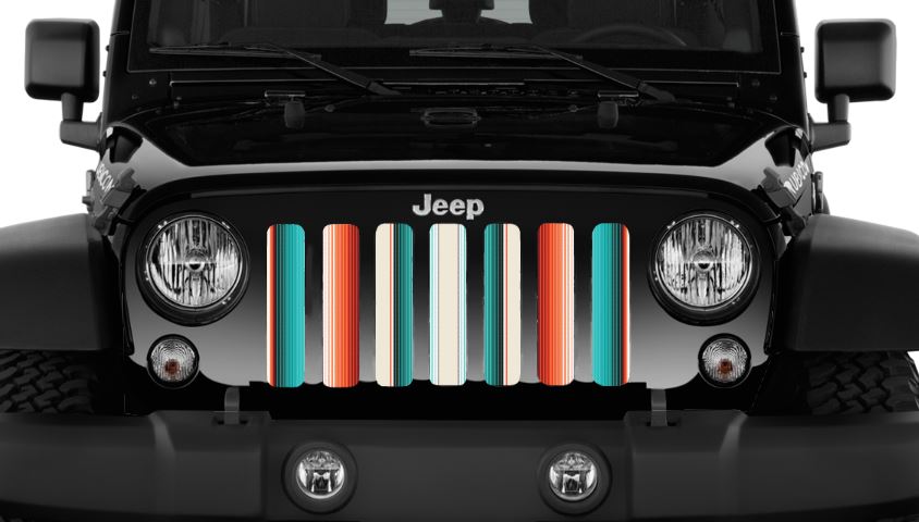 Southwestern Serape Grille Insert