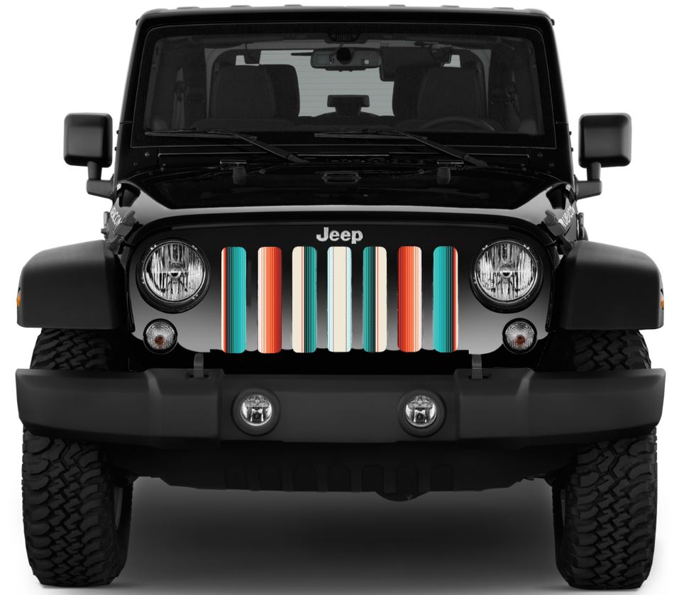 Southwestern Serape Grille Insert