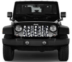 White Aliens Grille Insert