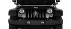 White Compass Grille Insert