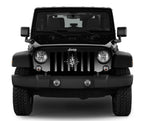 White Compass Grille Insert