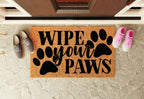 Wipe Your Paws Welcome Mat