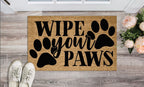 Wipe Your Paws Welcome Mat