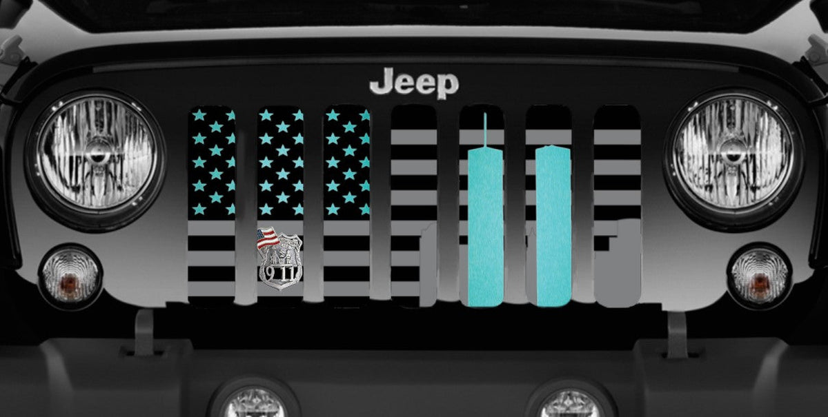 World Trade Center Teal Tribute Grille Insert