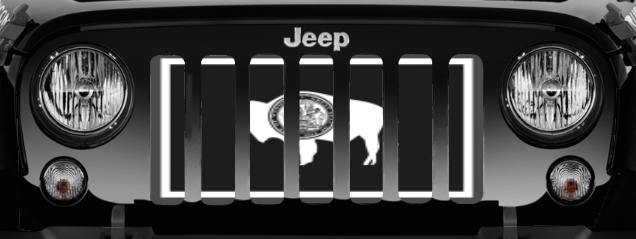 Wyoming Tactical State Flag Grille Insert