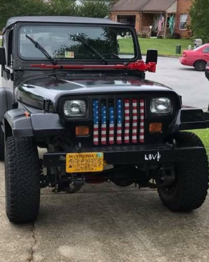 Old Glory Grille Insert