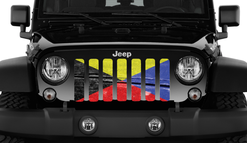 Zulu Martime Flag Grille Insert