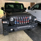 American Patriotic Tie Dye Grille Insert