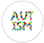 Autism White Spare Tire Cover