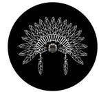 Beautiful Indian Headdress Any Color Spare Tire Cover