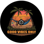 Bigfoot Good Vibes Only Spare Tire Cover
