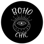 Boho Chic Moon Spare Tire Cover